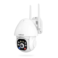 Srihome SH039B 3MP WiFi IP Camera Kleur Nachtzicht Bewegingsdetectie Tweeweg Audio IP66 Waterdicht APP Afstandsbediening