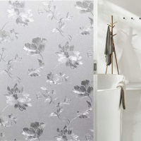 Static Cling Lijmloze herbruikbare verwijderbare Privacy Frosted Decor Window Glass Film