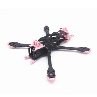 STEELE5 PLUS 220mm Wielbasis 5mm Arm Dikte Carbon Fiber X Type 5 Inch Frame Kit Ondersteuning VISTA / DJI Air Unit voor