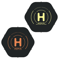 Sunnylife 80CM Landing Pad met Bevestigingsnagels Dubbelzijdig Waterdicht Opvouwbaar parkeervak voor DJI Mavic 3 Pro / P