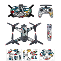 Sunnylife Colorful Sticker voor DJI FPV Drone Goggles Bril V2 Afstandsbediening Zender Rocker