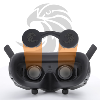 Sunnylife siliconen stofdichte anti kras lensbeschermer voor DJI FPV bril 2