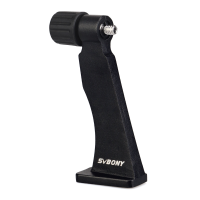 SVBONY SV110 Volledig metalen verrekijker statiefadapter 1/4 inch schroefdraad zwart
