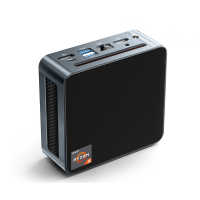 T BAO MN56 AMD Ryzen 5 5600H 16GB RAM 512GB SSD 8K Drievoudige Uitgang Mini PC WIFI6 1000M USB3.0 Type C Mini Computer D