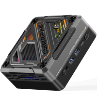 T BAO MN78 AMD Ryzen 7 7840HS Mini PC 32GB RAM 1TB SSD 4K Triple Output WIFI 6 BT5.2 HDMI USB3.2 Type C RGB Light Effect