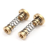 T8 Anti Speling Spinaangedreven Moer voor 2mm / 8mm Acme Schroefdraadstang Leischroef