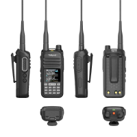 Talkpok A36plus Walkie Talkie Multifunctionele Dual Bander met kleurendisplay GMRS Amateur HAM Two way Radio 512 Channel