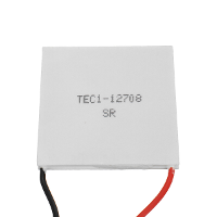 TEC1 12708 12V Heatsink Koeling Peltier TEC Halfgeleider Thermoelektrische Koeler 40mm*40mm*3.6Mm