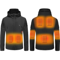 Tengoo HJ 07A Verwarmd Jack met 7 Verwarming Zones Drievoudige Temperatuurregeling Slim Warm Winterjack voor Outdoor