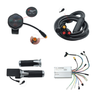 TF 901 48V 20A Controller Elektrische Scooter Brushless Controller Met LCD Display En Verbindingslijnen