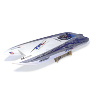 TFL 1133 01F Zonda Kat 1040mm RC Boot Romp Glasvezel zonder Elektronische & Hardware Onderdelen Model