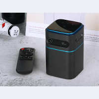 Thundeal T042 Mini DLP WIFI projector Android TV 9.0 5G WIFI Ingebouwde 7000mAh batterij 320 ANSI lumen 1080P Ondersteun