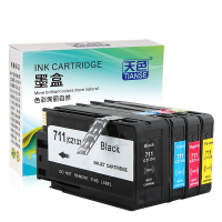 TIANSE HP711 711 Inktcartridge voor HP Designjet T120 T520 voor CZ133A CZ130A CZ131A CZ132A Printerinkt