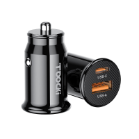 Toocki 45W 2 poorts USB PD autoladeradapter USB A+USB C PD3.0 QC4.0 Ondersteuning SCP AFC FCP PPS Apple2.4 Snel opladen