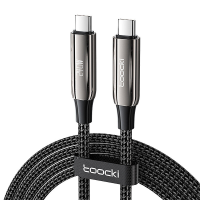 Toocki TQ X80 240W Type C naar Type C kabel PD3.1 Snel opladen gegevensoverdracht koperen kernlijn 1M/2M lang voor Huawe