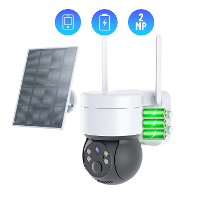 TQ2 1080P WiFi Zonnecamera Outdoor Nachtkijk PTZ IP Camera met Zonnepaneel Oplaad CCTV Video Surveillance Cameras