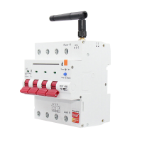 Tuya Slimme WiFi Stroomonderbreker met Metering 1P 4P 63A MCB Overbelasting Kortsluiting Bescherming Automatisch Herstar