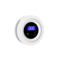 Tuya WiFi Aardgasdetector Lekkagesensor LED Digitaal Display APP Op Afstand Alarmerende Stemherinnering Probleemoplossen