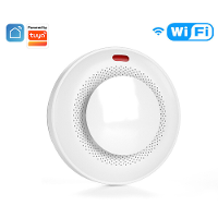 Tuya WiFi Rookmelder Alarm Intelligent Draadloze Thuisbrand Rooksensor Geluid en Licht APP Afstandsbediening Brandbeveil