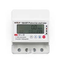 Tuya WiFi Slimme Fotovoltaïsche Meter Schakelaar Timer Multifunctionele Zonne Bidirectionele Uur Meter Thuiselektronisch