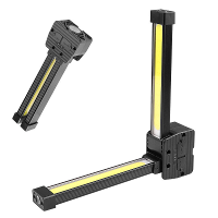 Tweezijdige COB 90 graden Vouwbare Werklicht Sterke Magneet met Haak Onderhoudslicht Outdoor COB Zaklamp Fakkel