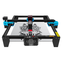 TWOTREES® 10W TTS 10 lasergraveerder Verbeterde Totem S graveermachine 300x300 mm graveergebied 10W lasermodule APP verb