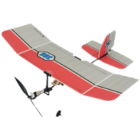 TY Model 300 Rood 300 mm Spanwijdte PP Schuim DIY Micro Indoor Slow Flyer RC Vliegtuig Zweefvlieger KIT Met Versnellings