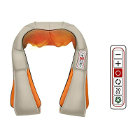 U vorm Elektrische Shiatsu Nek Schouder Body Massager Infrarood Verwarmde 4D Kneden Auto/Thuis Massage Sjaal Apparaat