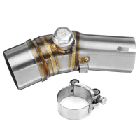 Uitlaatdemper Middle Escape Voorkant Link Connect Pipe voor Kawasaki ER6N motorfiets