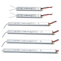 Ultra dunne LED driver voeding AC180 260V naar DC12V 18W / 24W / 36W / 48W / 60W / 72W verlichtingstransformator