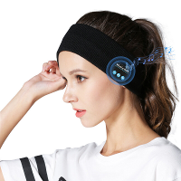 Ultra Zachte Ademende Sport Hoofdband bluetooth V5.0 Draadloze Verbinding HD Stereogeluid Waterdichte Muziekloop Hoofdte