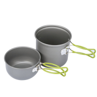 Ultralichte Camping Kookgerei Gebruiksvoorwerpen Set Outdoor Backpacken Wandelen Picknick Koken Reizen Servies Pot