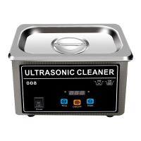 Ultrasone Reiniger 35 W/60 W 800 ml Huishoudelijke Digitale Rvs Mand 110 V 220 V Echografie Voor kunstgebit Horloges Bri