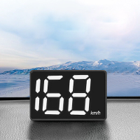 Universele Auto GPS HUD Head Up Display Snelheidsmeter Weergavevoertuig Snelheid Kilometers per uur Miles Speedometer
