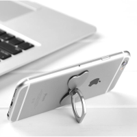 Universele strik 360 graden rotatie desktopstandaard vingerringhouder voor mobiele telefoon