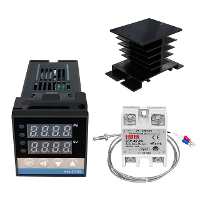 Upgrade REX C100 Digitale PID Temperatuur Controller Thermostaat SSR uitgang Max.40A SSR Relais K Thermokoppel Probe Hog