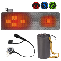 USB aangedreven temperatuurverwarmingspads Noodoverlevings slaapzak Elektrisch verwarmd zitkussen Surival kit voor buite