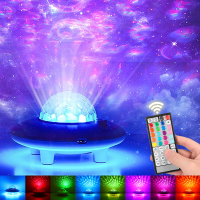 USB projector Nachtlampje Bluetooth Audio LED Starry Sky Projectielamp Afstandsbediening