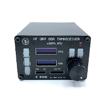 USDX SDR ontvanger Alle modi 8 band HF Ham radio QRP CW ontvanger Ingebouwde ATU 100 antennetuner Dubbel OLED schermweer