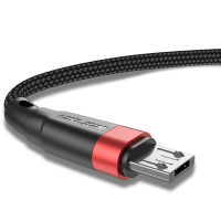 USLION 3A USB A naar Micro USB Kabel QC3.0 Snel Opladen Datatransmissie Koperen Kern Lijn 1M/2M Lang voor Samsung voor X
