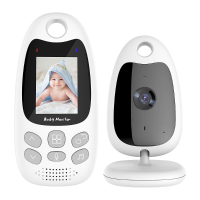 VB610 2.4Inch Babyfoon Draagbare Lange Afstand Nachtzicht Two Way Audio Huilen Herinnering Slaapliedjes Baby Watcher Cam