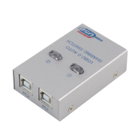 Veggieg USB2.0 Auto Sharing Switch Handmatige Printer Sharer 2 in 1 Out Converter Print Sharing Device U201