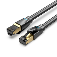 Vention Cat.8 SFTP patchkabel 40 Gbps 2000 MHz zuurstofvrije koperen netwerkkabel voor Enigneering 24AWG aluminiumfolie