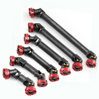Verbeterde Metalen Aandrijfas Verstelbare voor TAMIYA Tractor SCX10 RGT TRX4 YIKONG MST 1/10 RC Auto Voertuigen Onderdel