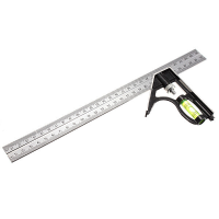 Verstelbare 300mm Engineer Combinatie Probeer Square Set Right Angle Guide
