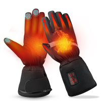 Verwarmde handschoenen Waterdicht Touchscreen Oplaadbare 2200mAh Batterij Elektrische Verwarmde Handschoen Liners Winter