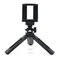 Verwijderbaar Mini Selfiestatief Draagbaar Camerafoonstatief met Balhoofd voor DSLR spiegelreflexcamera's, DV LED video