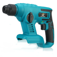 VIOLEWORKS 21V 20mm Elektrische Borstelloze Impact Hammer Elektrische Boor Oplaadbare Houtbewerking Onderhoud Tool Fit M
