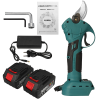 VIOLEWORKS 21V Draadloze Elektrische Schaar Snoeischaar Boomtak Snoeischaar Tuingereedschap W/1 pcs 2 pcs Batterij