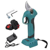 VIOLEWORKS 21V Elektrische Snoeischaar Draadloze Boomtak Snoeischaar met 1/2 Pak 2.0Ah Lithium Batterijen Krachtige Bors